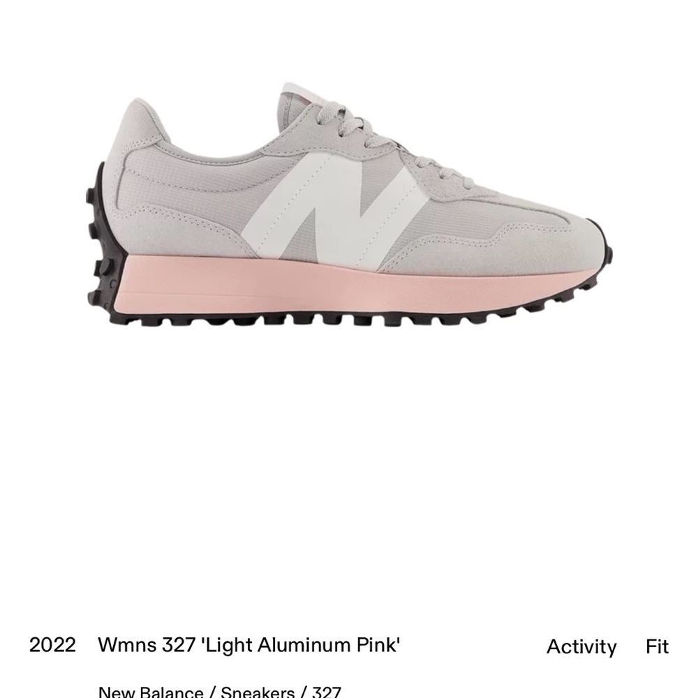 New balance 327 - Wmns 327 'Light Aluminum Pink